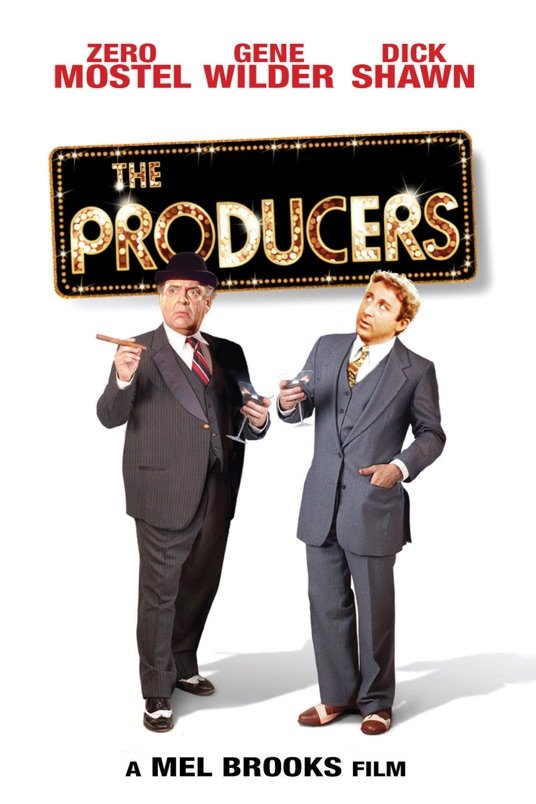 L'affiche du film The Producers