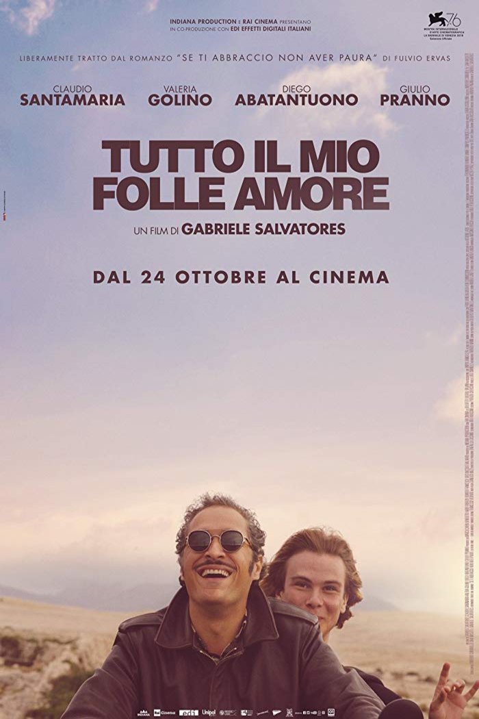 L'affiche originale du film Tutto il mio folle amore en italien