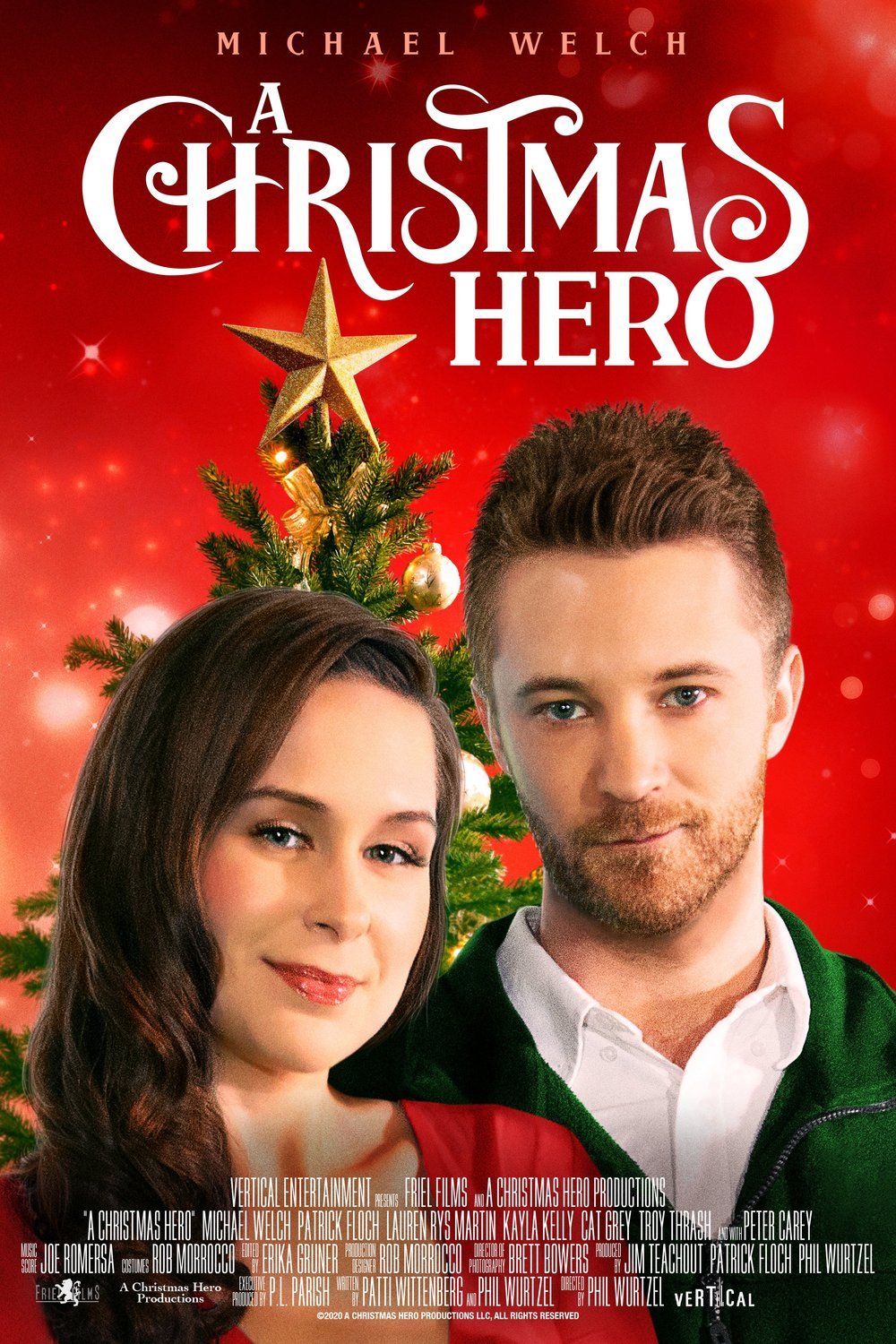 L'affiche du film A Christmas Hero