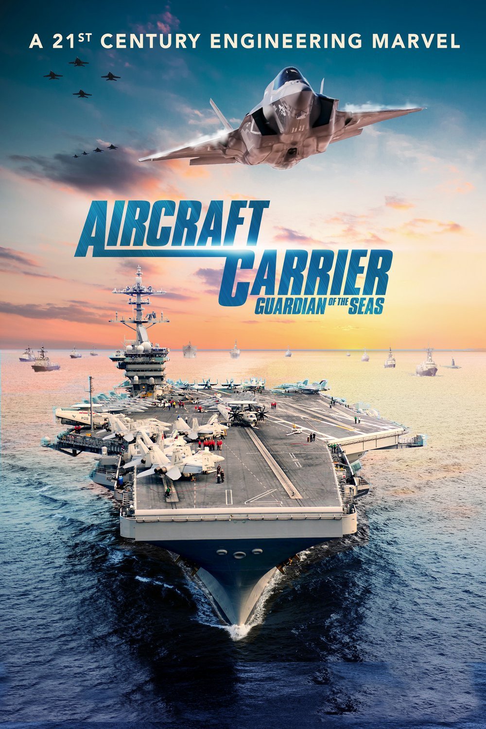 L'affiche du film Aircraft Carrier: City at Sea