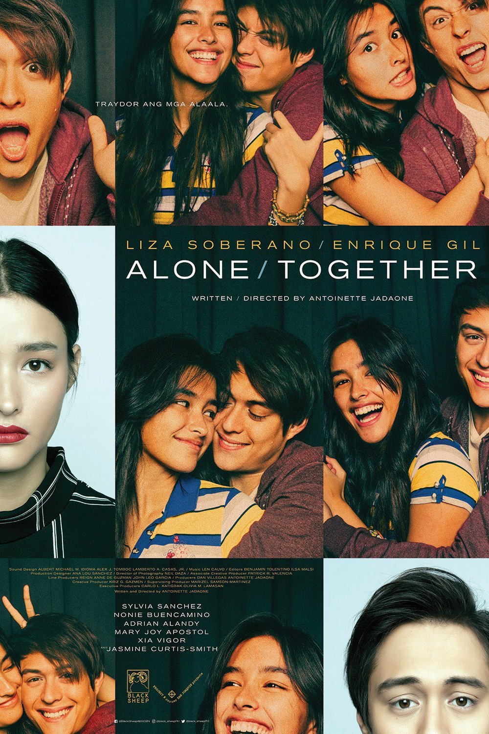 L'affiche originale du film Alone/Together en philippin