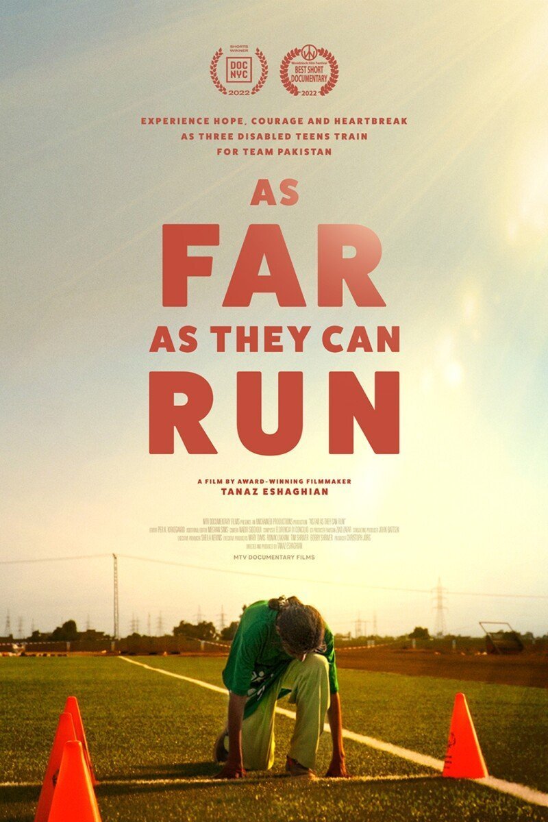 Urdu poster of the movie As Far As They Can Run