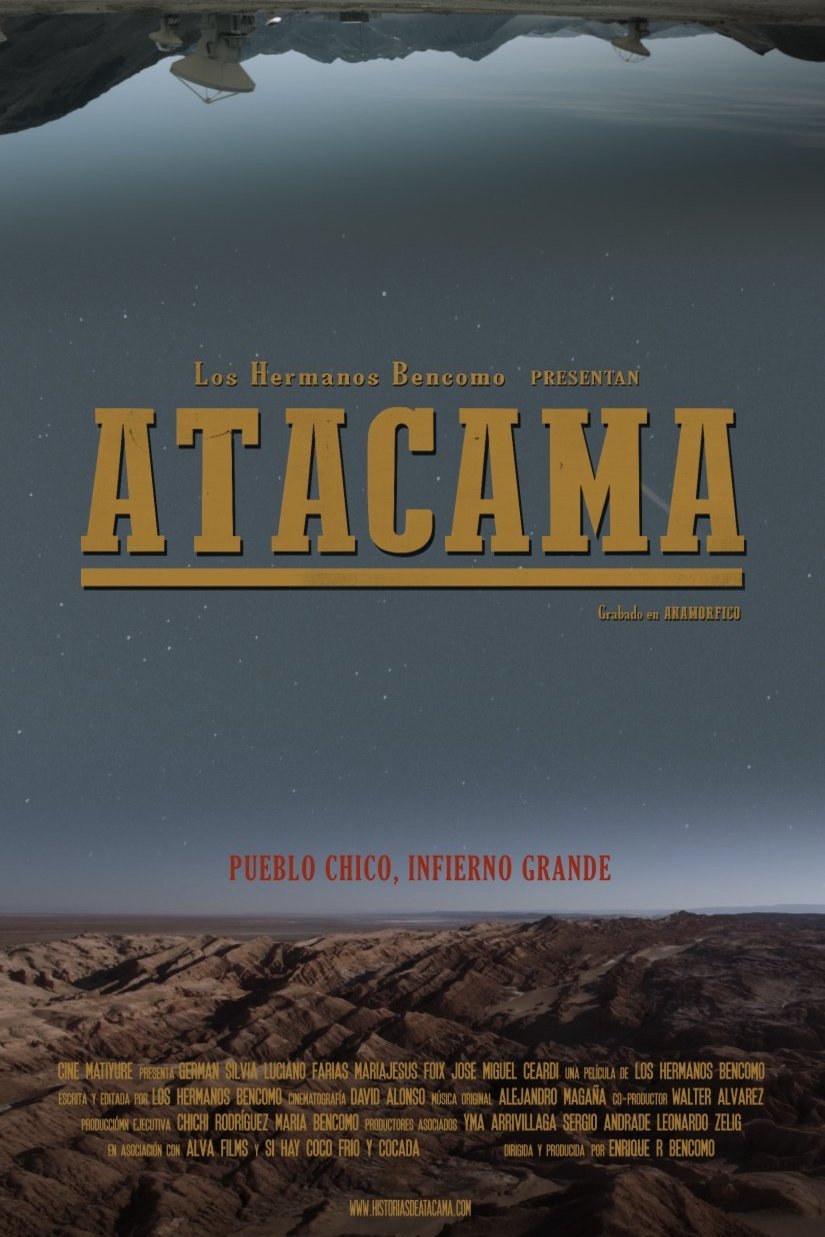 L'affiche originale du film Atacama en espagnol