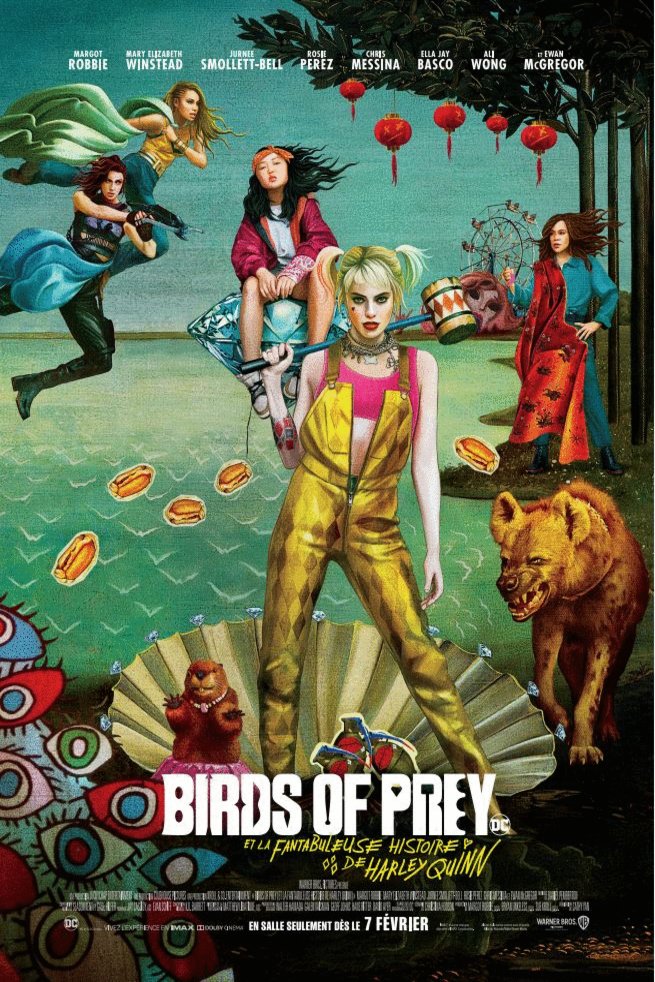 L'affiche du film Birds of Prey - et la fantabuleuse histoire de Harley Quinn
