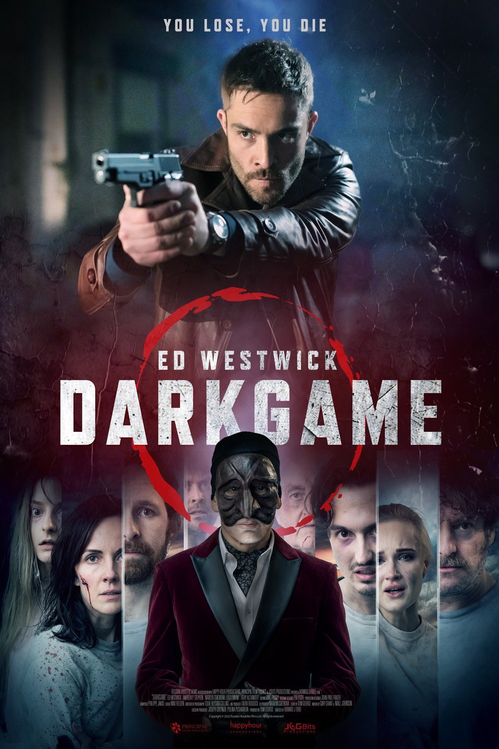 L'affiche du film DarkGame [2024]