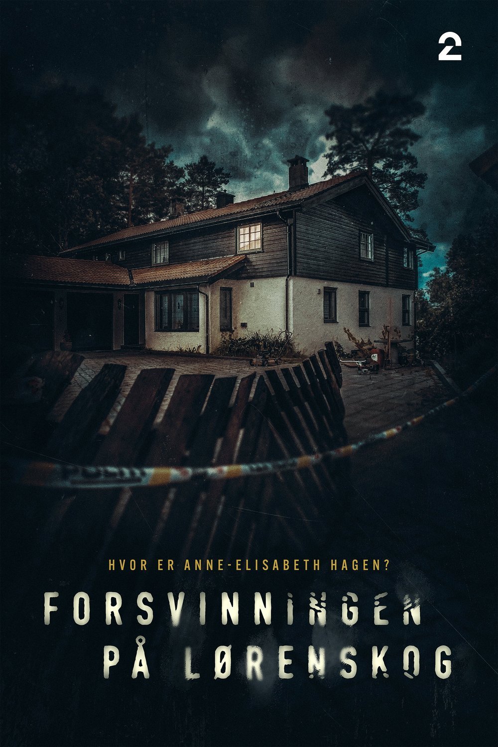 L'affiche originale du film The Lorenskog Disappearance en norvégien