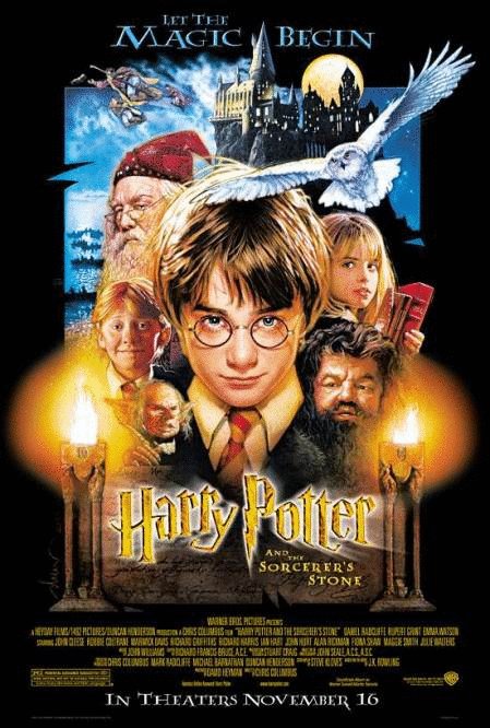 L'affiche du film Harry Potter and the Philosopher's Stone