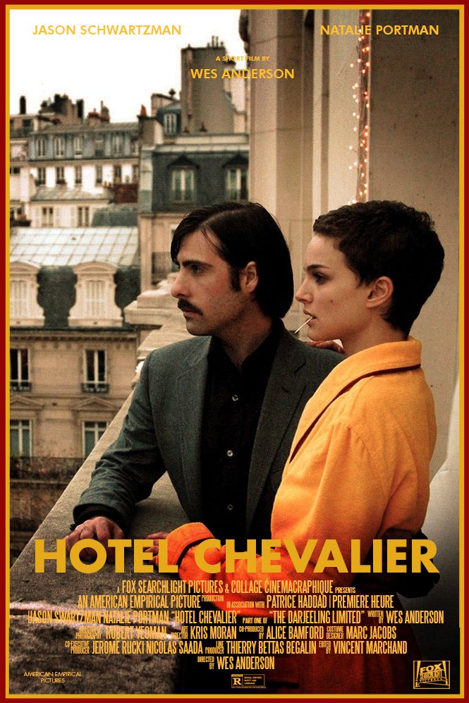 L'affiche du film Hotel Chevalier