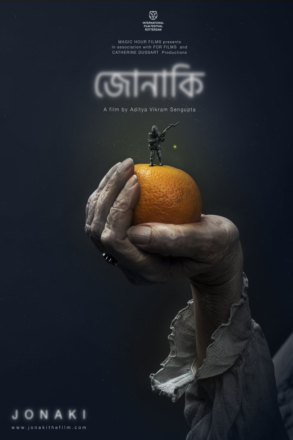 Bengali poster of the movie Jonaki