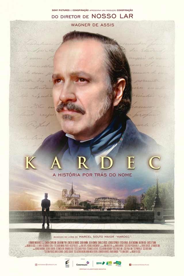 L'affiche originale du film Kardec en portugais