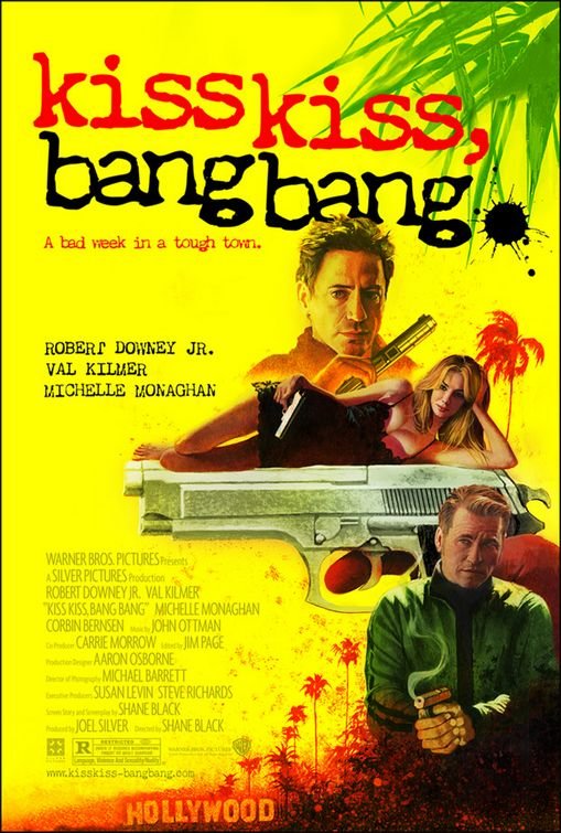 L'affiche du film Kiss Kiss Bang Bang