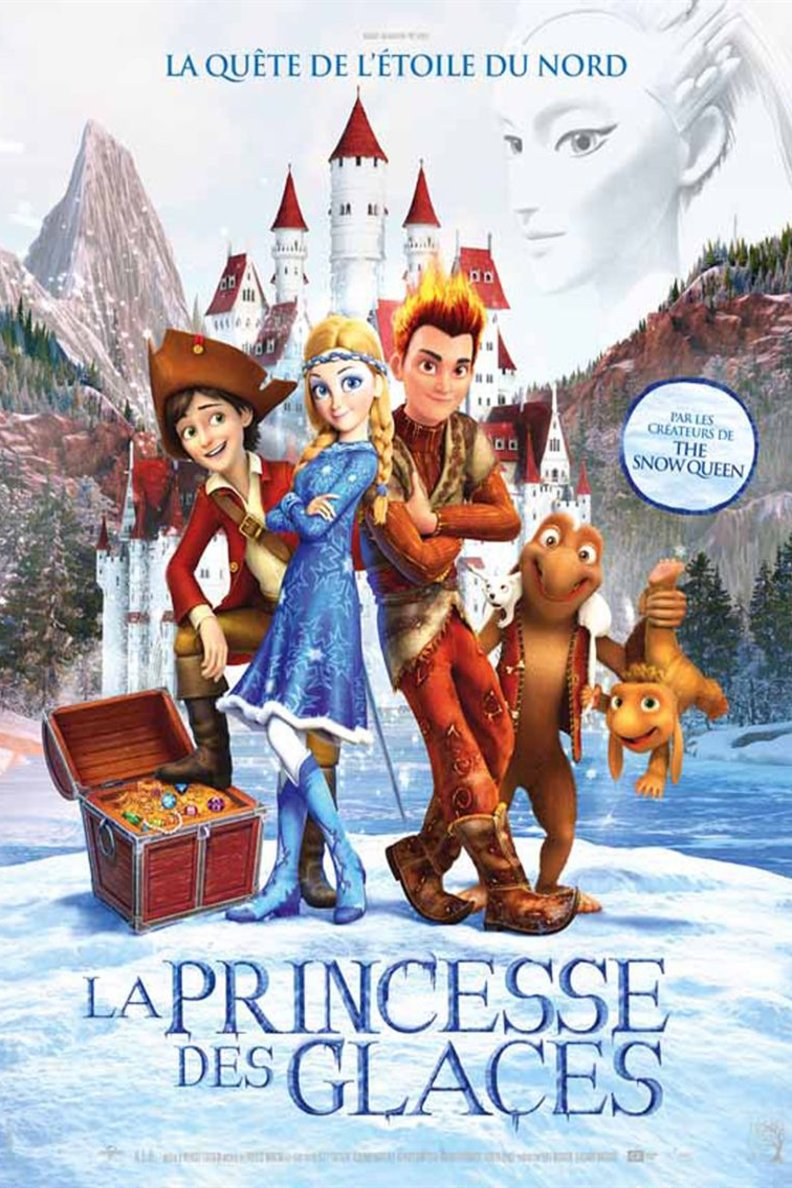 L'affiche du film Sněhová královna: Tajemství ohně a ledu