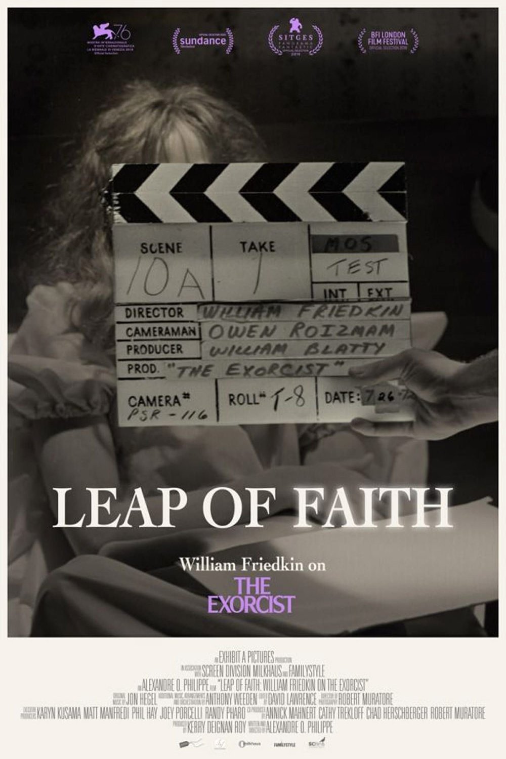 L'affiche du film Leap of Faith: William Friedkin on the Exorcist