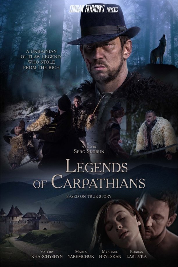 Ukrainian poster of the movie Legends of Carpathians