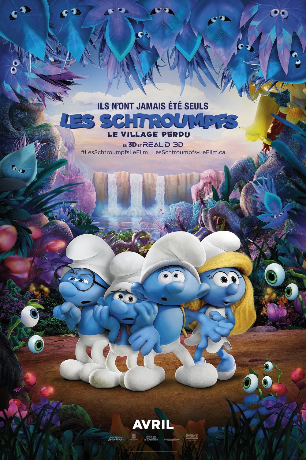 Poster of the movie Les Schtroumpfs: Le village perdu