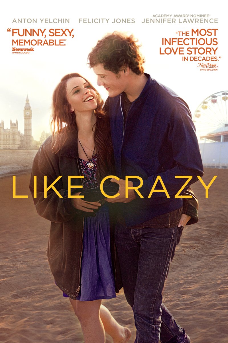 L'affiche du film Like Crazy