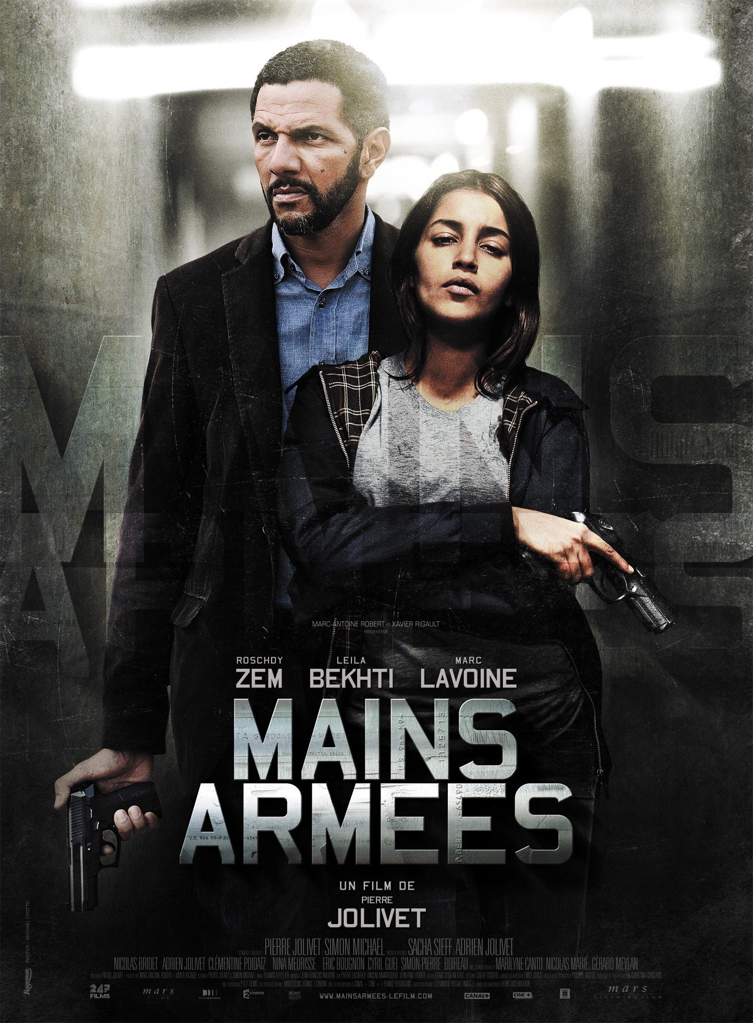 L'affiche du film Mains armées