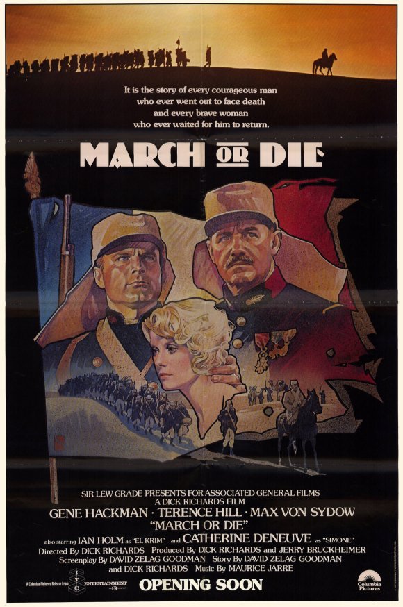 Poster of the movie March or Die [1977]