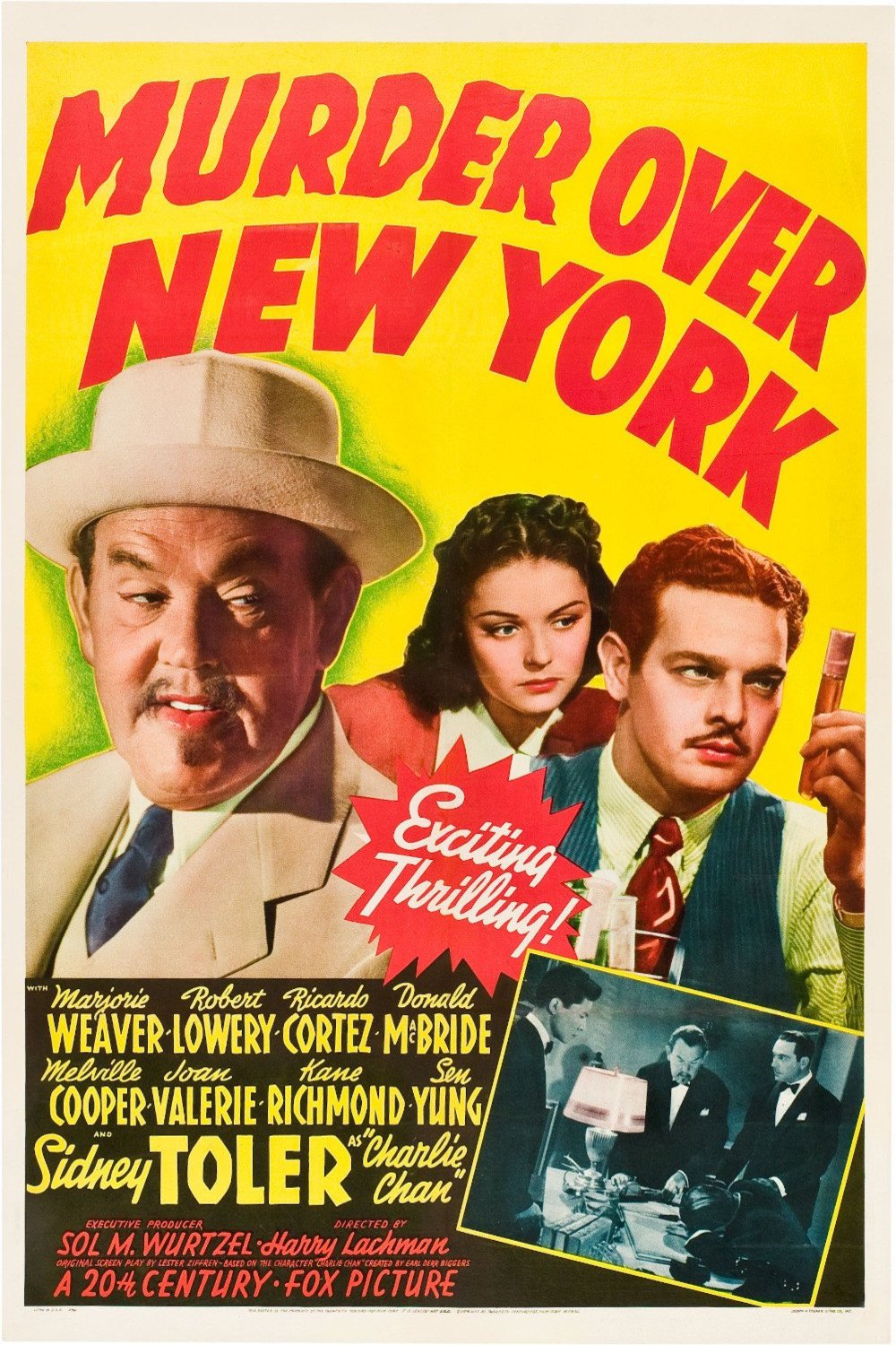 L'affiche du film Murder Over New York