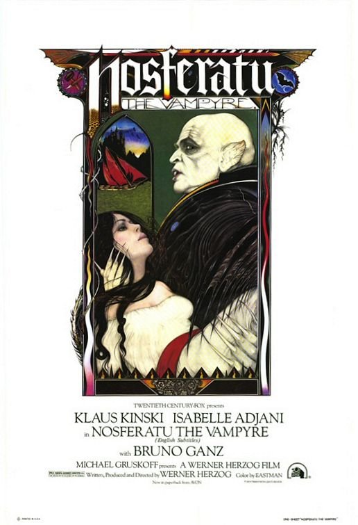 L'affiche du film Nosferatu the Vampyre