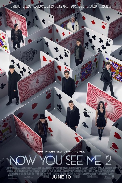 L'affiche du film Now You See Me 2