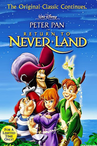 L'affiche du film Peter Pan 2: Retour au pays imaginaire