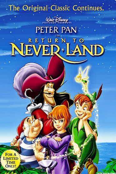 L'affiche du film Peter Pan 2: Return To Never Land