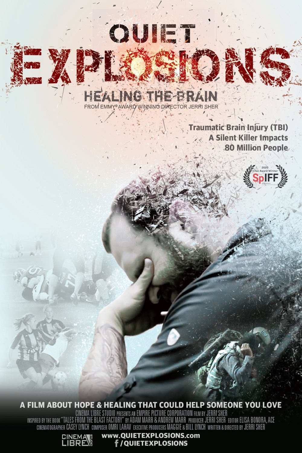 L'affiche du film Quiet Explosions: Healing the Brain