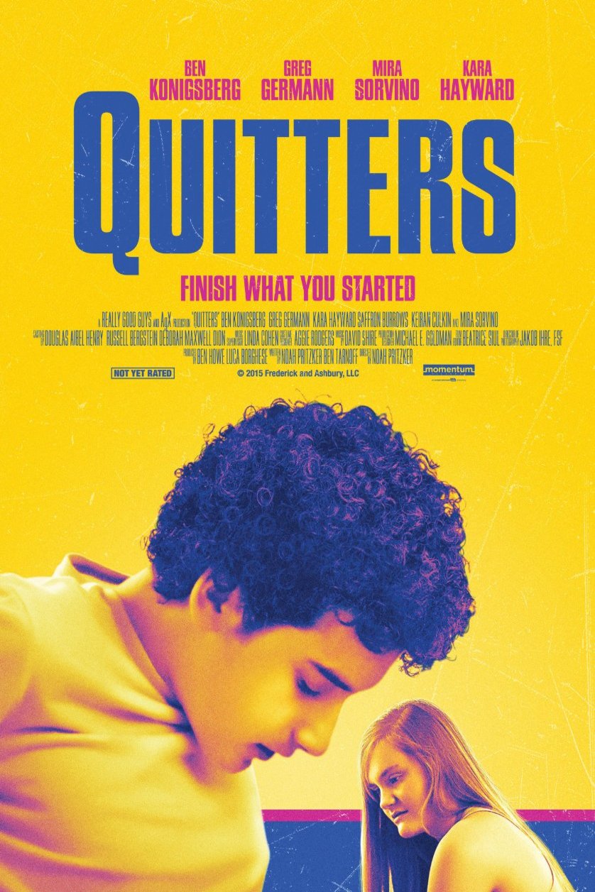 L'affiche du film Quitters