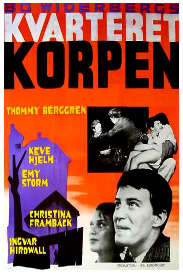 Swedish poster of the movie Kvarteret Korpen