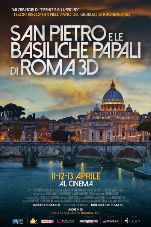 L'affiche du film San Pietro e le Basiliche Papali di Roma