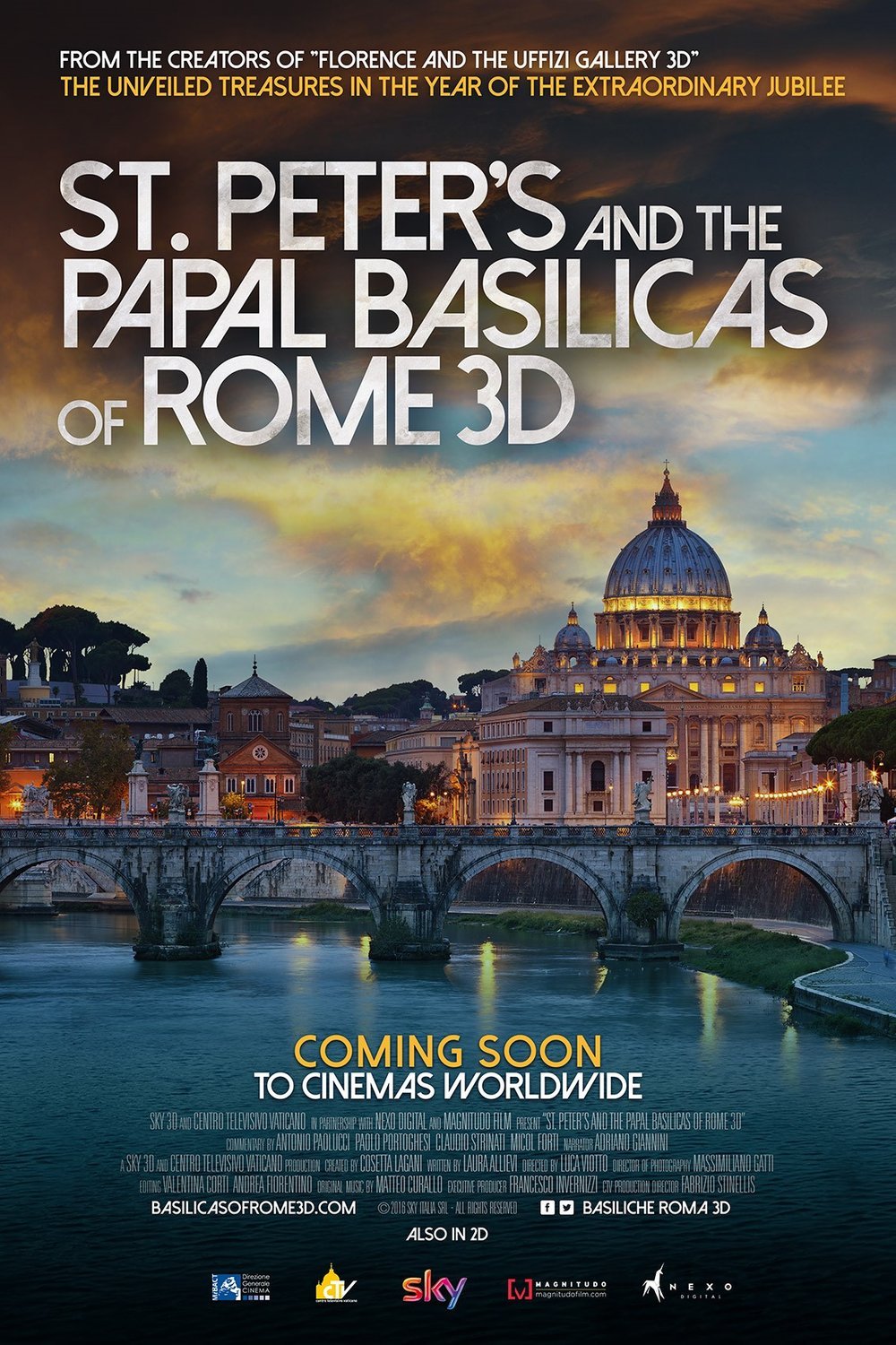 L'affiche du film St. Peter's and the Papal Basilicas of Rome
