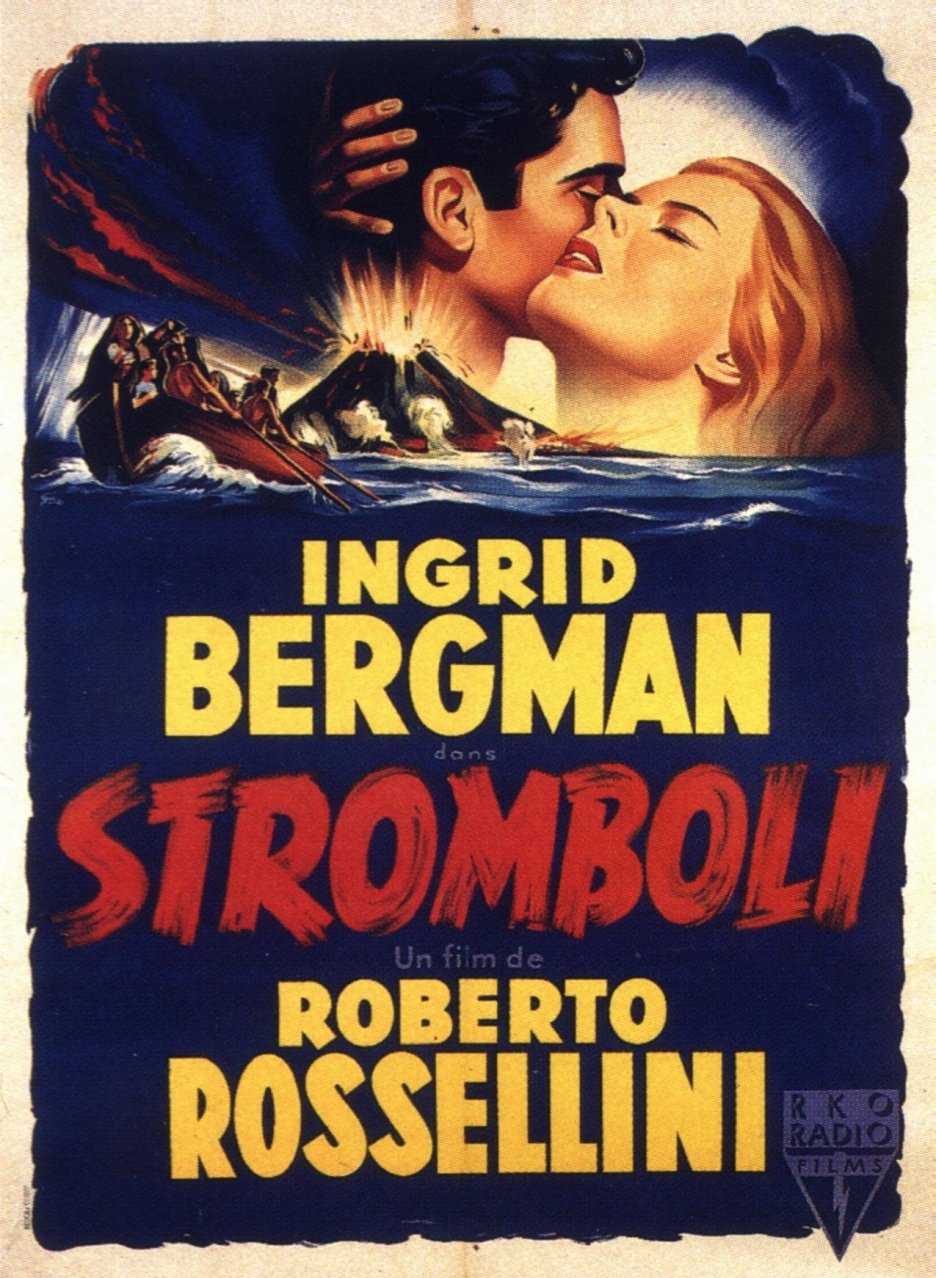 L'affiche du film Stromboli