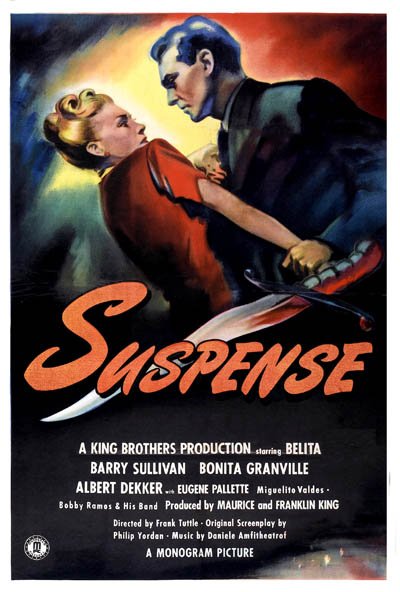 L'affiche du film Suspense