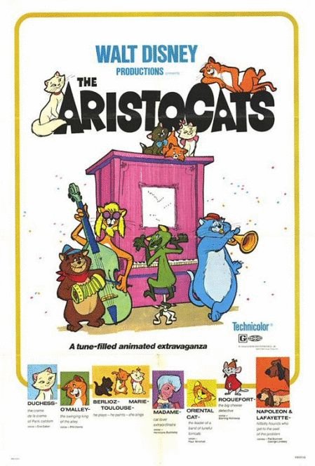 L'affiche du film The Aristocats