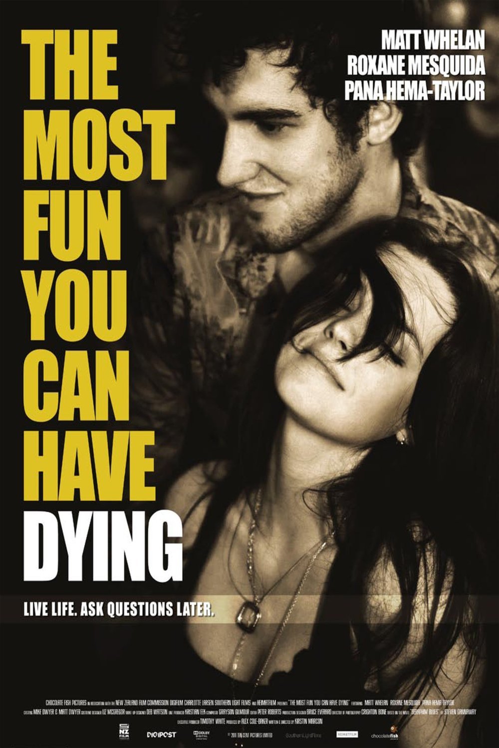 L'affiche du film The Most Fun You Can Have Dying