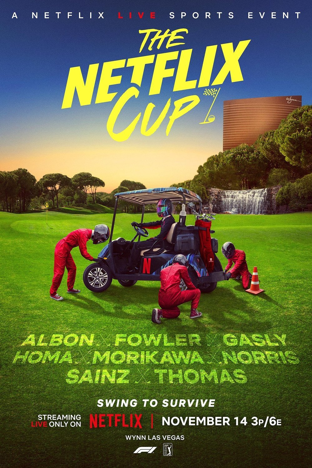 L'affiche du film The Netflix Cup