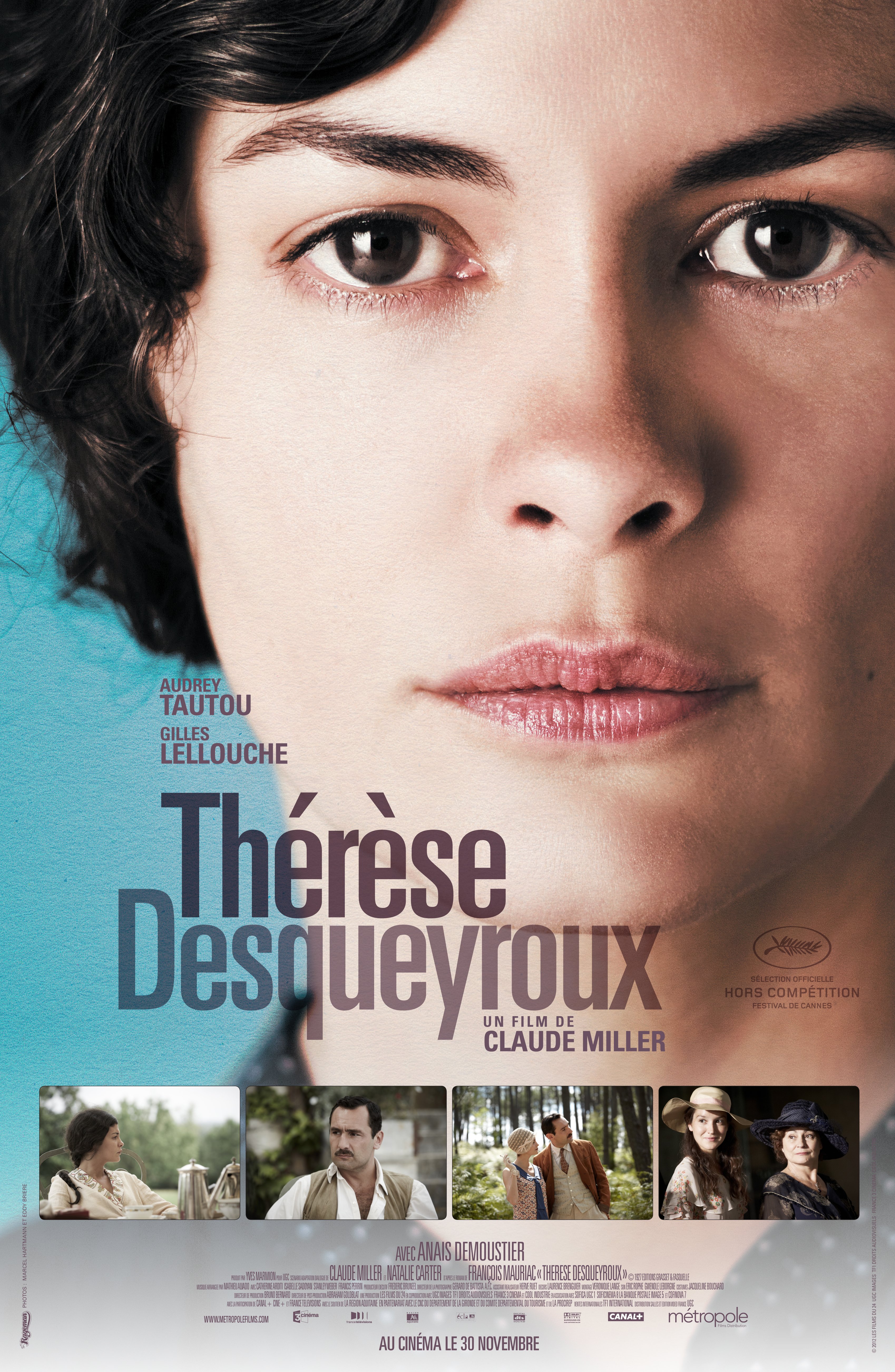 L'affiche du film Thérèse Desqueyroux