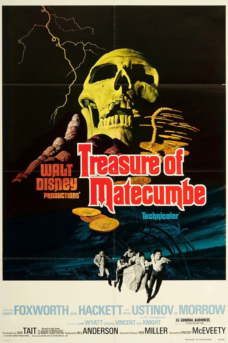 English poster of the movie Treasure of Matecumbe