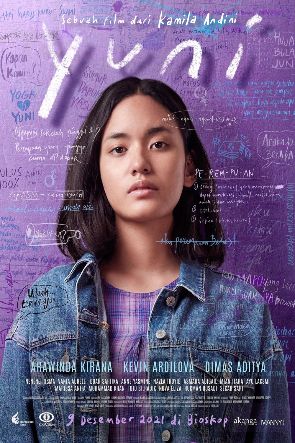 Poster of the movie Yuni [2021]